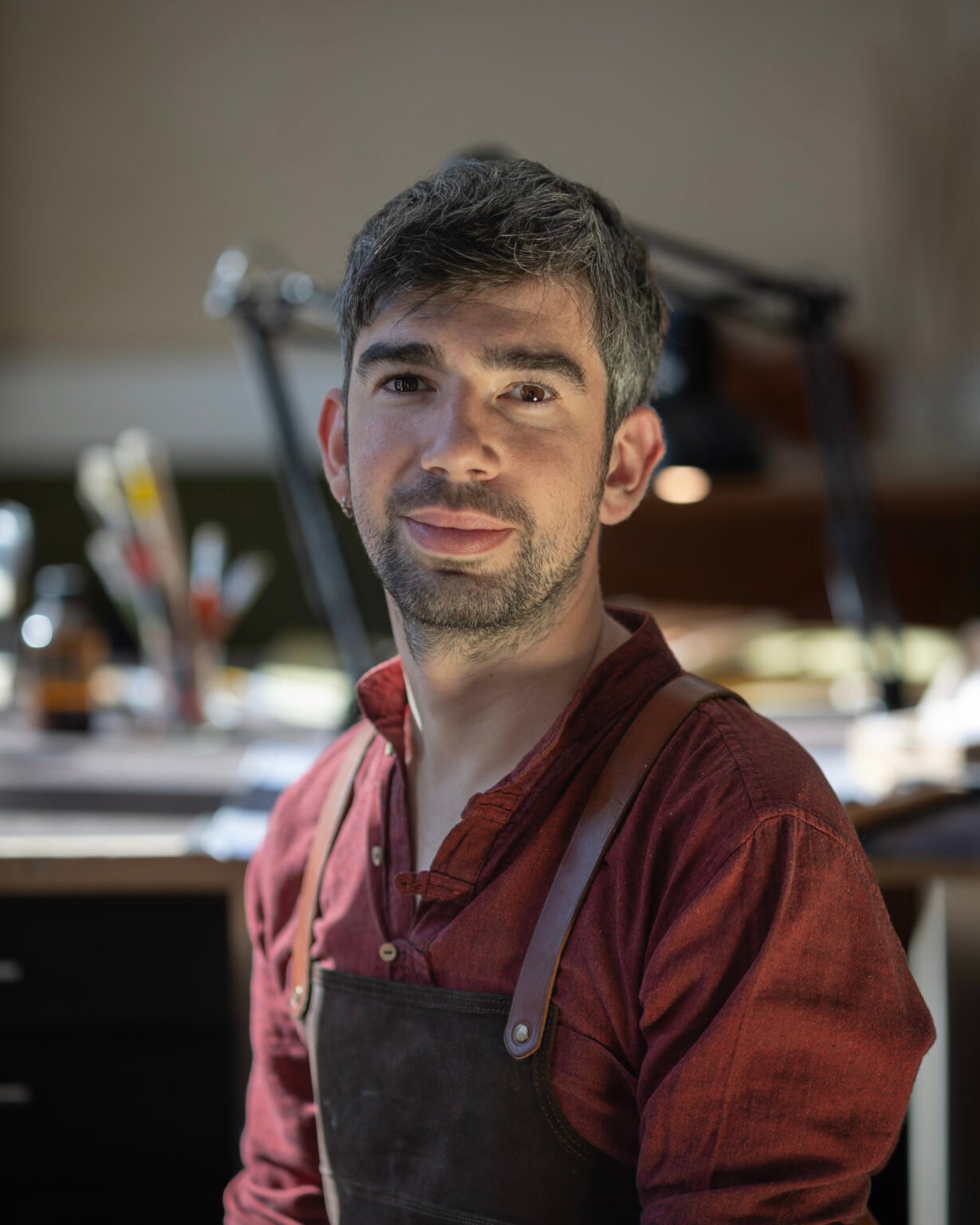 Portrait Victor Chalons luthier quatuor Aurillac violon alto violoncelle